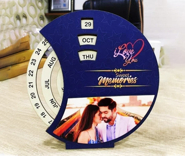 Wooden Digital Printing sublimation lifetime calendar