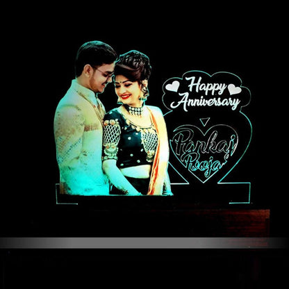 Love Couple Acrylic 3D Lamp