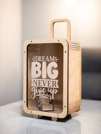 Suitcase Piggy Bank