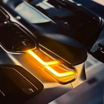 BMW G30 M5 - Neon LED Car Poster