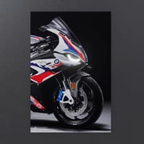 BMW S 1000 RR - Neon LED Bike Poster
