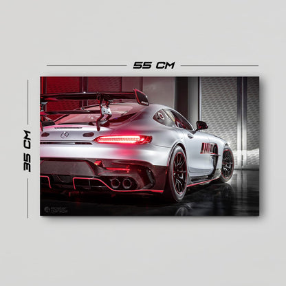 Mercedes Benz - Neon LED Car Poster