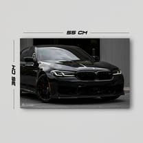 BMW M5 - Neon LED Car Poster
