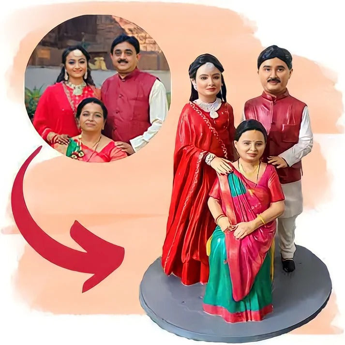 Family 3D Miniature